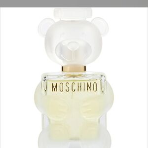 Moschino Toy 2 Bear-Shaped Perfume Bottle - Clear and Gold